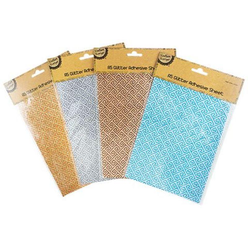 Glitter PVC Adhesive Sheet A5 The Base Warehouse