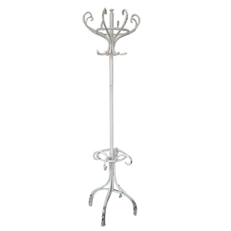 Cream Antique Metal Hat Stand 47cm x 47cm x 187cm The Base Warehouse