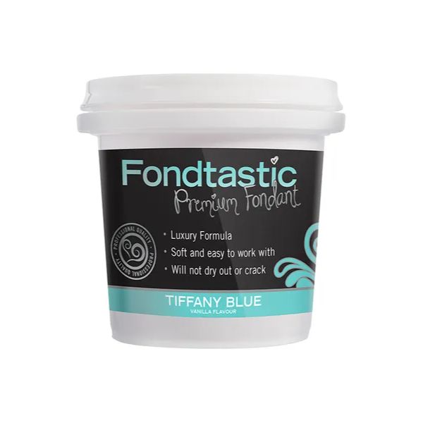 Tiffany Blue Vanilla Fondtastic Premium Fondant - 226g