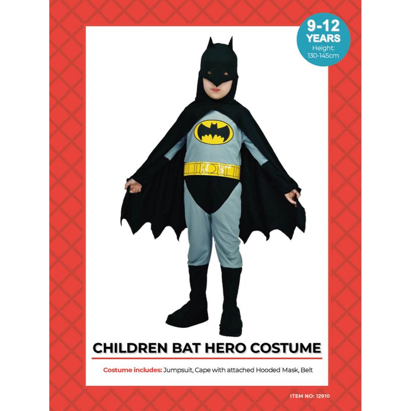 Boys Bat Hero Costume