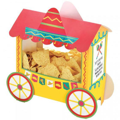 Fiesta Deluxe Taco Truck Chip Stand - 30cm x 35cm x 16cm - The Base Warehouse