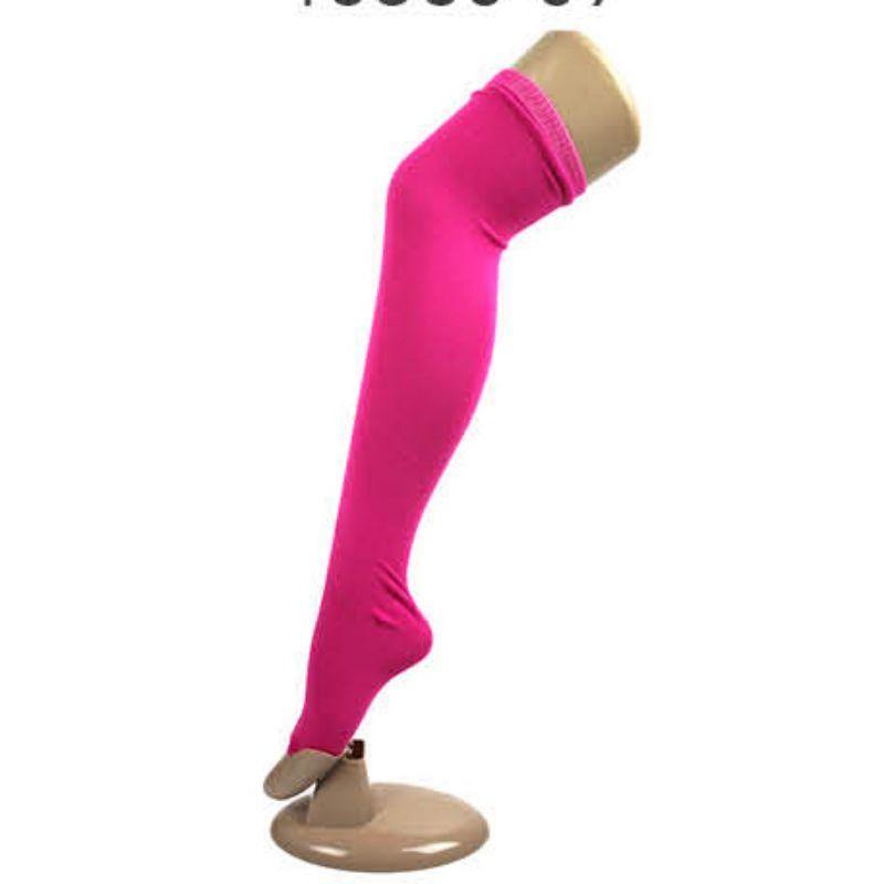 Hot Pink Over The Knee Socks - The Base Warehouse