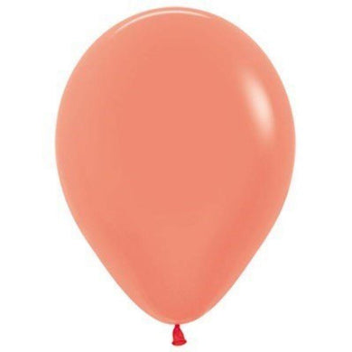 50 Pack Neon Orange Sempertex Balloons - 12cm - The Base Warehouse