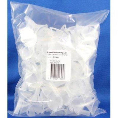 100 Pack Clear Balloon Cups for 4mm Sticks - The Base Warehouse
