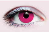 Load image into Gallery viewer, Magenta Evil Eyes Contact Lenses - The Base Warehouse
