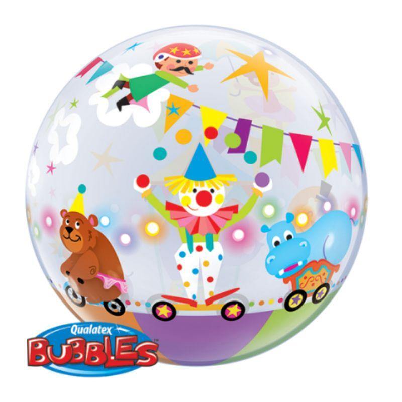 Circus Parade Bubble Balloon - 55cm - The Base Warehouse