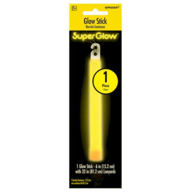 Yellow Glow Stick Necklace - 15cm - The Base Warehouse