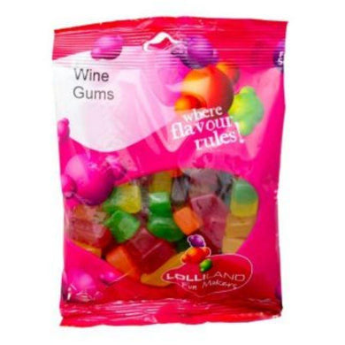 Lolliland Wine Gums - 180g - The Base Warehouse