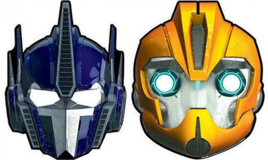 Transformers Masks Cardboard - The Base Warehouse