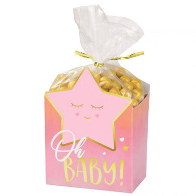 Oh Baby Girl Favor Box Kit - The Base Warehouse