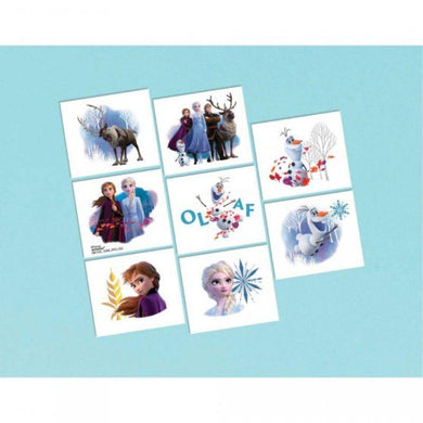 Frozen 2 Tatto Favors - 1 Sheet with 8 Tattoos - The Base Warehouse
