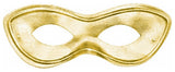 Load image into Gallery viewer, Gold Super Hero Mask - 7cm x 21cm
