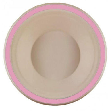 10 Pack Light Pink Sugarcane Bowls - 16cm - The Base Warehouse