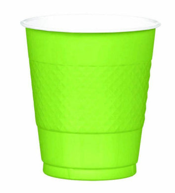 20 Pack Kiwi Plastic Cups - The Base Warehouse