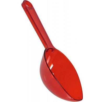 Apple Red Plastic Scoop - The Base Warehouse