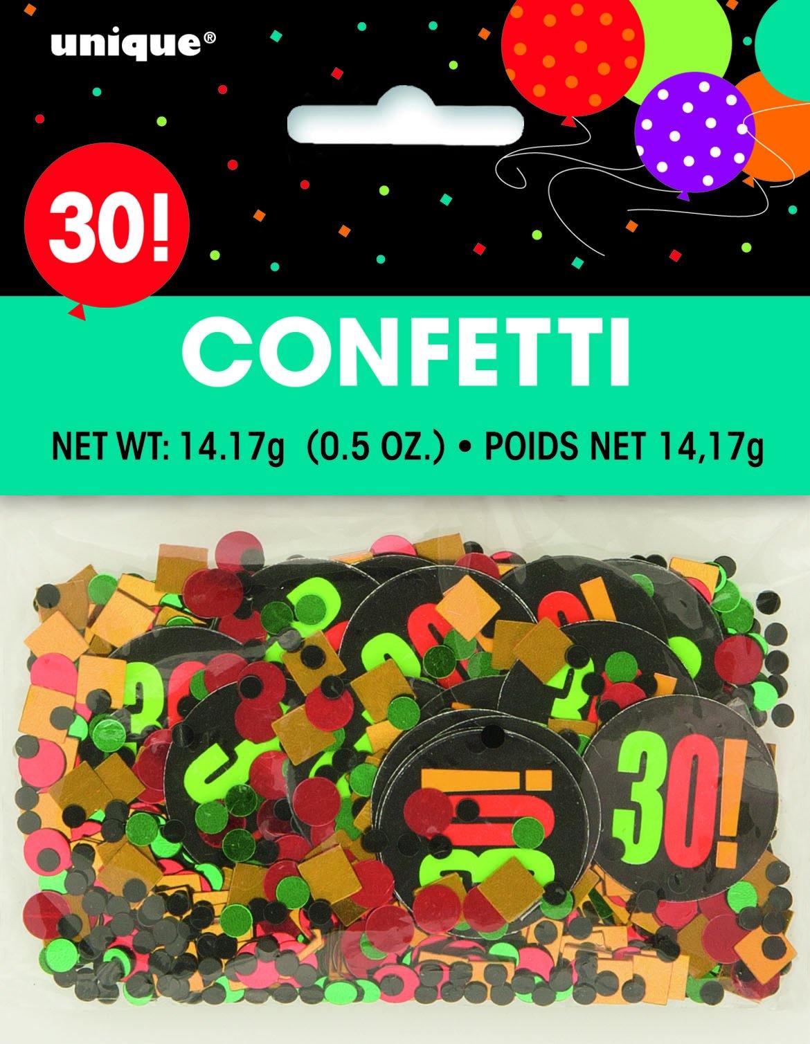 30! Birthday Cheer Confetti - 14g - The Base Warehouse