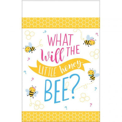 What Will it Bee? Paper Tablecover - 137cm x 259cm - The Base Warehouse