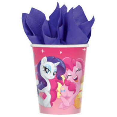 8 Pack My Little Pony Adventures Cups - 266ml - The Base Warehouse