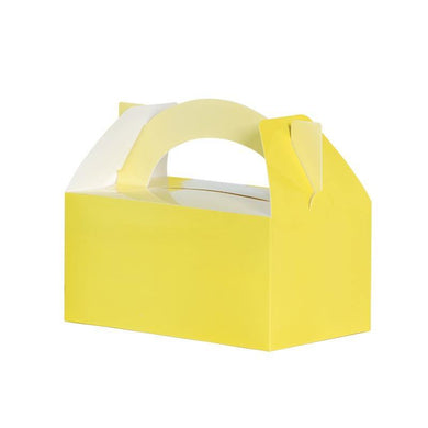 5 Pack Pastel Yellow Lunch Box - The Base Warehouse