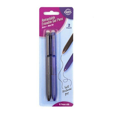2 Pack Retractable Erasable Gel Pens - The Base Warehouse