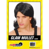 Load image into Gallery viewer, Black Glam Mullet Wig
