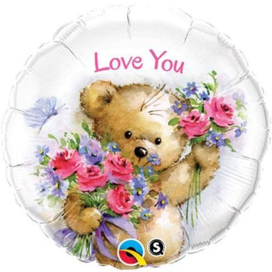 Love You Teddy Bear - The Base Warehouse