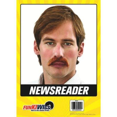Newsreader Moustache - The Base Warehouse
