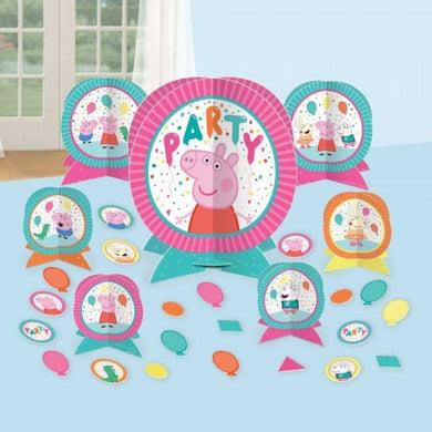 Peppa Pig Confetti Party Table Decorating Kit - The Base Warehouse