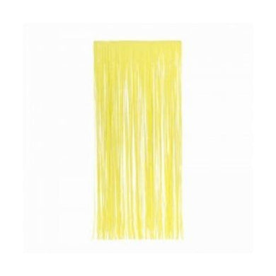 Matte Pastel Yellow Curtains - 90cm x 200cm - The Base Warehouse