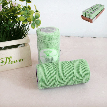 Green Cotton Twine - 50m