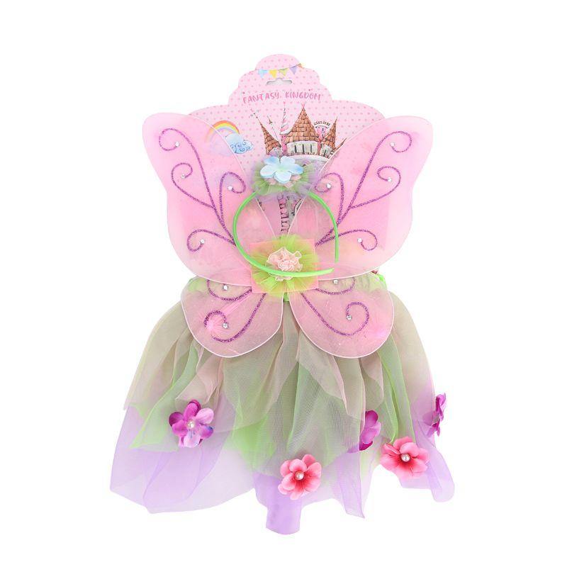Kids 3 Pack Fairy Dress Up Set 1 - The Base Warehouse
