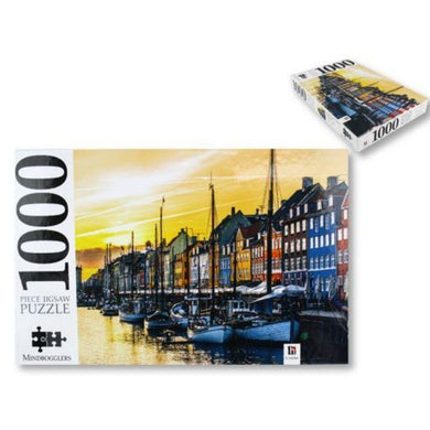 Mindbogglers 1000 Piece Puzzle - Nyhavn - The Base Warehouse