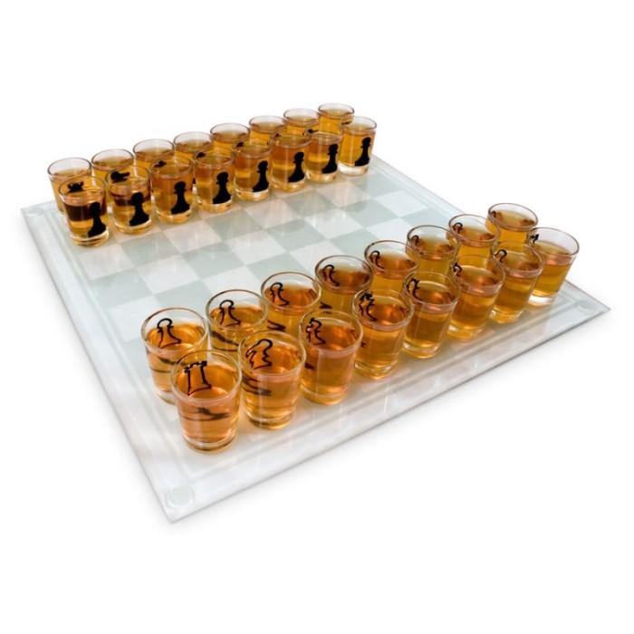 Chess Drinking Game - 35cm x 35cm - The Base Warehouse