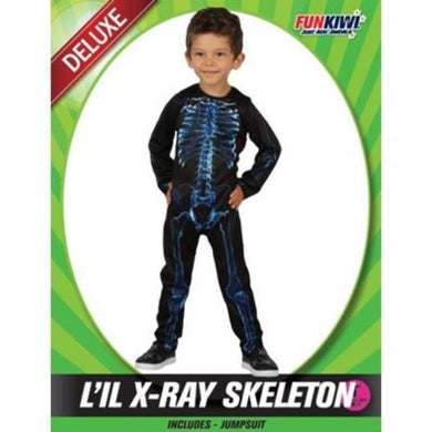 Toddlers Deluxe X-Ray Skeleton Costume - The Base Warehouse