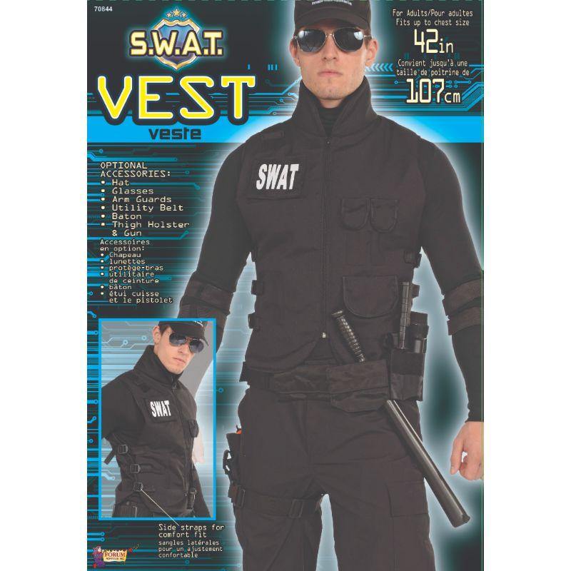 SWAT Adults Police Vest - The Base Warehouse