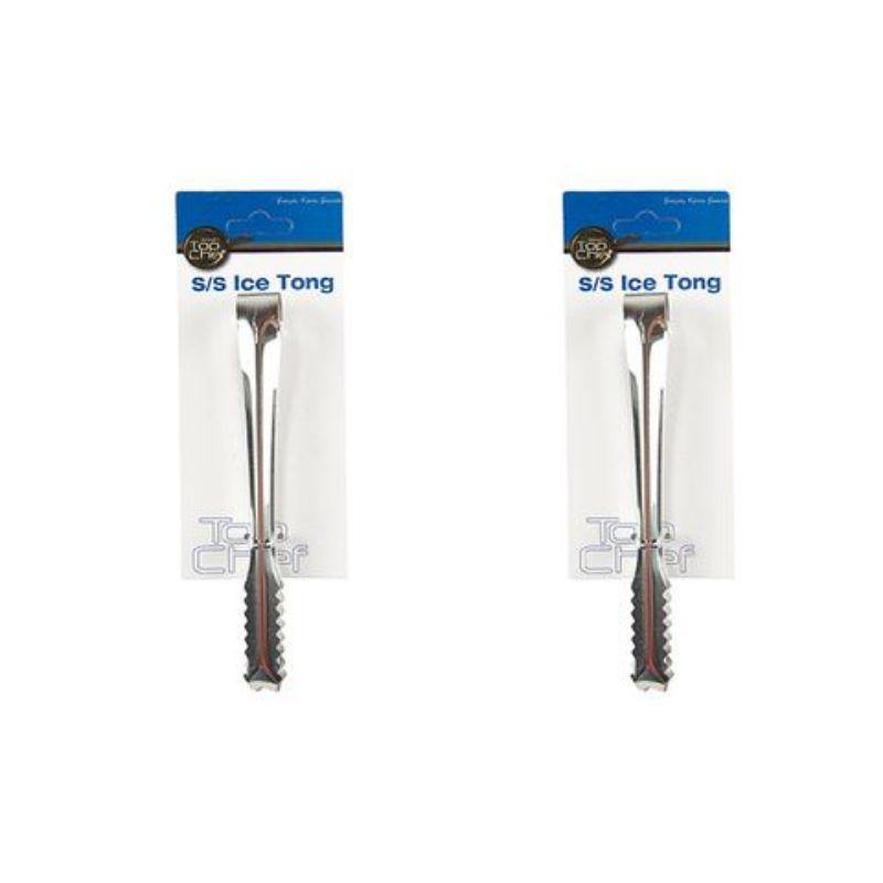 Stainless Steel Ice Tong - 12.5cm - The Base Warehouse