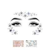 Load image into Gallery viewer, Dream Adhesive Mirror Star &amp; Rhinestone Face Sticker &amp; Body Glitter Pack - The Base Warehouse
