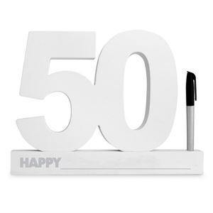 50TH BIRTHDAY SIGNATURE BLOCK | The Base Warehouse