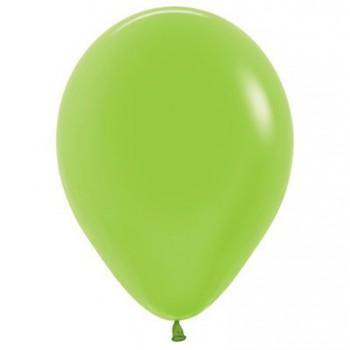 25 Pack Neon Green Latex Balloons - 30cm - The Base Warehouse