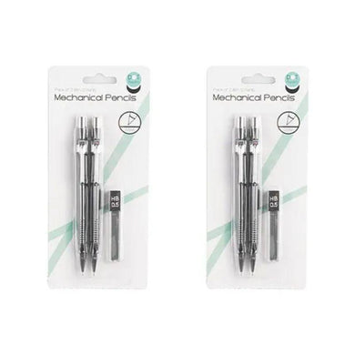 2 Pack Mechanical Pencils with Refills - The Base Warehouse