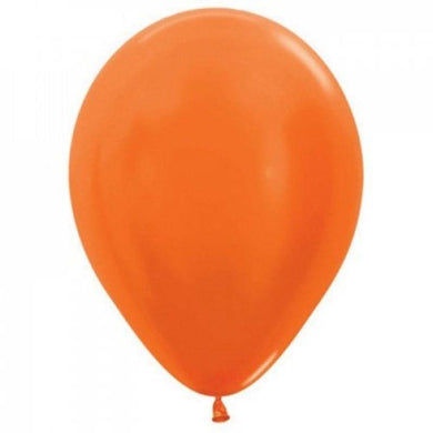 25 Pack Orange 2 Biodegradable Latex Balloons - 30cm - The Base Warehouse