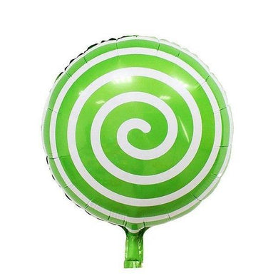 Green Lollipop Balloon - The Base Warehouse