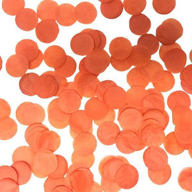 Orange Tissue Paper Confetti - The Base Warehouse
