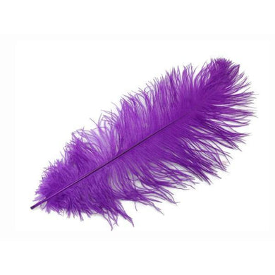 Purple Ostrich Feather - The Base Warehouse